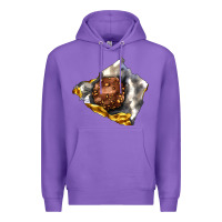 Purple chocolate package Premium Hoodie - AdoDesignShop