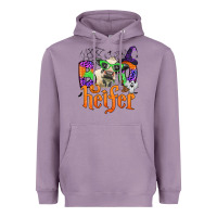 Lavender boo heifer Heavyweight Hoodie - Zillion Design Studio