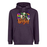 Plum boo heifer Heavyweight Hoodie - Zillion Design Studio