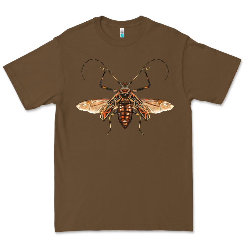 Acrocinus Beetle With Wings Premium Tee by LillyAllenDesigns | Teevron