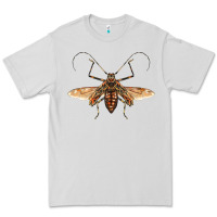 Dove Grey acrocinus beetle with wings Premium Tee - LillyAllenDesigns