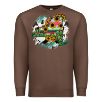 Chestnut New York State Map Premium Sweatshirt - RanaPortraitStore