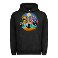 Pigment Black boat waves sun rays lake days Urban Hoodie - NancyCooperArtShop