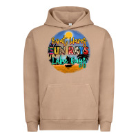 Pigment Burro boat waves sun rays lake days Urban Hoodie - NancyCooperArtShop