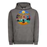 Pigment Tornado boat waves sun rays lake days Urban Hoodie - NancyCooperArtShop
