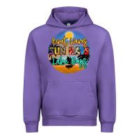 Tulip boat waves sun rays lake days Urban Hoodie - NancyCooperArtShop