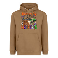 Toasted Coconut beware of heifers Heavyweight Hoodie - Zillion Design Studio