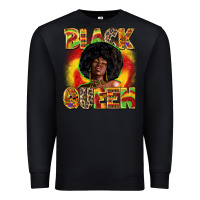 Black Black queen juneteenth Premium Sweatshirt - Zillion Design Studio