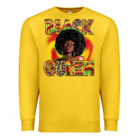 Lemon Black queen juneteenth Premium Sweatshirt - Zillion Design Studio