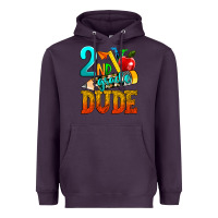 Plum 2nd grade dude Heavyweight Hoodie - texasbilliewilder