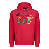 Cardinal drinko de mayo with margarita and  sombrero Premium Hoodie - Artiststas