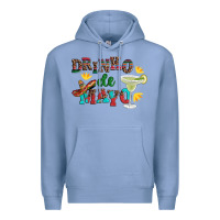 Colony Blue drinko de mayo with margarita and  sombrero Premium Hoodie - Artiststas