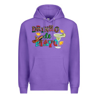 Purple drinko de mayo with margarita and  sombrero Premium Hoodie - Artiststas