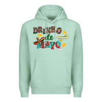 Seafoam drinko de mayo with margarita and  sombrero Premium Hoodie - Artiststas
