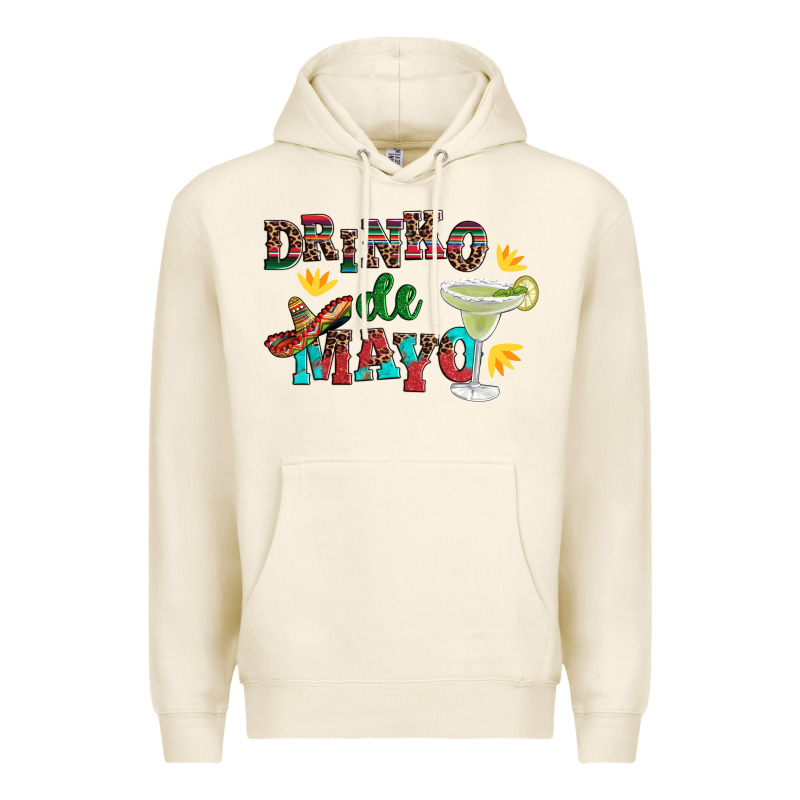 Drinko De Mayo With Margarita And  Sombrero Premium Hoodie by Artiststas | Teevron
