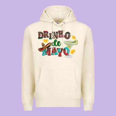 Drinko De Mayo With Margarita And  Sombrero Premium Hoodie Designed By Artiststas