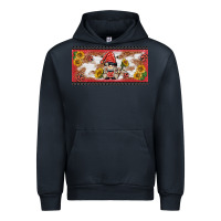 Navy ladybug gnomies license plate template Urban Hoodie - BarkalooDesign