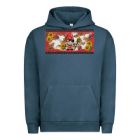 Pigment Midnight Navy ladybug gnomies license plate template Urban Hoodie - BarkalooDesign