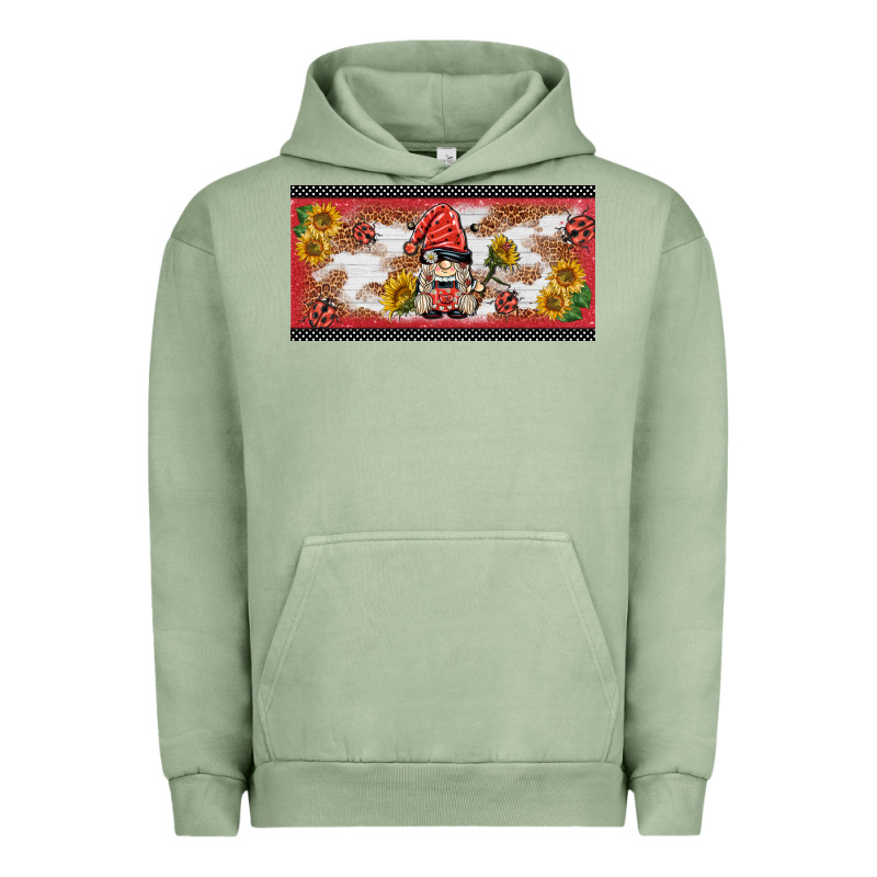 Ladybug Gnomies License Plate Template Urban Hoodie by BarkalooDesign | Teevron