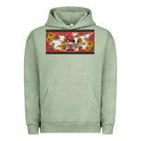 Pigment Oil Green ladybug gnomies license plate template Urban Hoodie - BarkalooDesign
