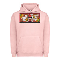 Pigment Salmon ladybug gnomies license plate template Urban Hoodie - BarkalooDesign