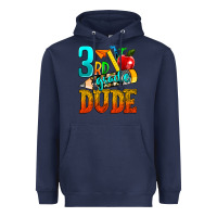 Navy 3rd grade dude Heavyweight Hoodie - texasbilliewilder