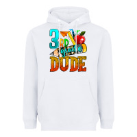White 3rd grade dude Heavyweight Hoodie - texasbilliewilder