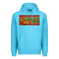 Ocean Blue papa cito  license plate template Premium Hoodie - Artiststas
