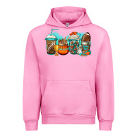 Fuchsia Pink American football coffee Urban Hoodie - Jasminsmagicworld