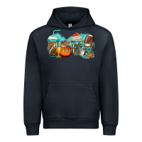 Navy American football coffee Urban Hoodie - Jasminsmagicworld