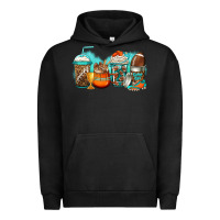 Pigment Black American football coffee Urban Hoodie - Jasminsmagicworld