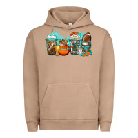 Pigment Burro American football coffee Urban Hoodie - Jasminsmagicworld