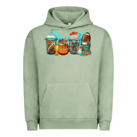 Pigment Oil Green American football coffee Urban Hoodie - Jasminsmagicworld