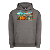 Pigment Tornado American football coffee Urban Hoodie - Jasminsmagicworld