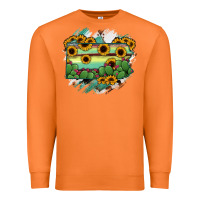 Carrot Pennsylvania State Map Premium Sweatshirt - RanaPortraitStore