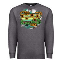 Charcoal Heather Pennsylvania State Map Premium Sweatshirt - RanaPortraitStore