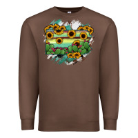 Chestnut Pennsylvania State Map Premium Sweatshirt - RanaPortraitStore