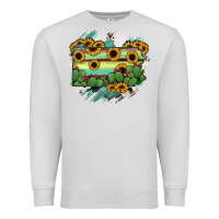 Dove Grey Pennsylvania State Map Premium Sweatshirt - RanaPortraitStore