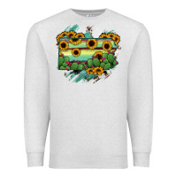 Oatmeal Heather Pennsylvania State Map Premium Sweatshirt - RanaPortraitStore