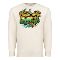 Sandshell Pennsylvania State Map Premium Sweatshirt - RanaPortraitStore
