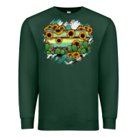 Sports Green Pennsylvania State Map Premium Sweatshirt - RanaPortraitStore