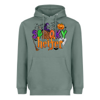 Sage spooky heifer Heavyweight Hoodie - Zillion Design Studio