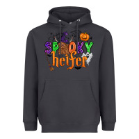 Smoke spooky heifer Heavyweight Hoodie - Zillion Design Studio