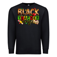 Black Black Teacher magic juneteenth Premium Sweatshirt - Zillion Design Studio