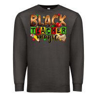 Smoke Black Teacher magic juneteenth Premium Sweatshirt - Zillion Design Studio