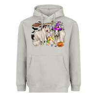 Moon Dust halloween farm animals Heavyweight Hoodie - Zillion Design Studio