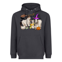 Smoke halloween farm animals Heavyweight Hoodie - Zillion Design Studio