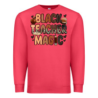 Cardinal Black Teacher magic juneteenth Premium Sweatshirt - Zillion Design Studio