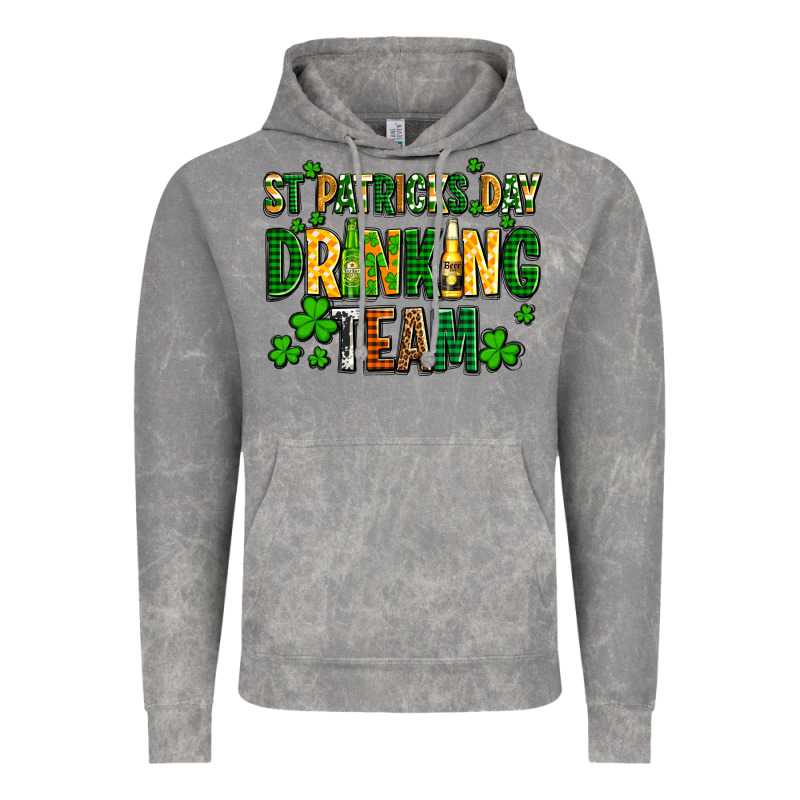 St Patricks Day Drinking Team Vintage Hoodie by AdoDesignShop | Teevron