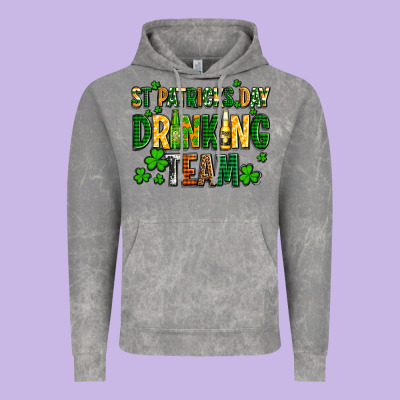St Patricks Day Drinking Team Vintage Hoodie Designed By Adodesignshop